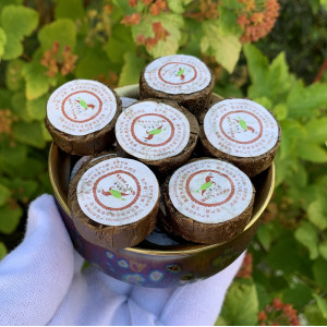 Шу пуэр в таблетках Ма Ma Dui Zhang 2017 год 100 г